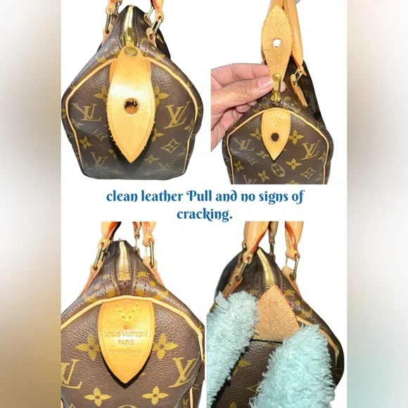 134 Louis Vuitton Speedy Monogram Size 25 - Picture 10 of 12